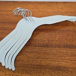 JOY MANGANO Flocked Hangers - Set of 8